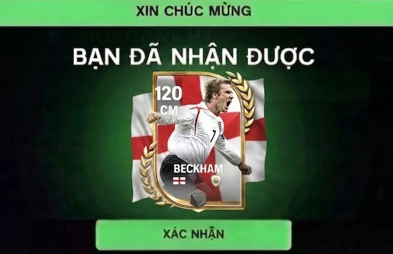 CODE TWG BECKHAM 120 OVR