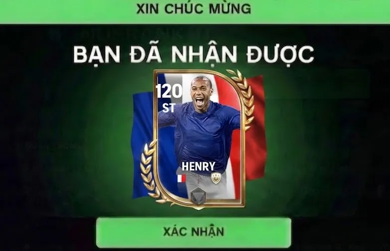 CODE TWG T.HENRY 120 OVR
