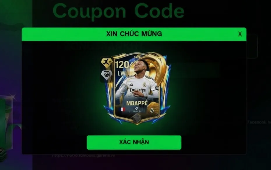 CODE MBAPPÉ UTOTS